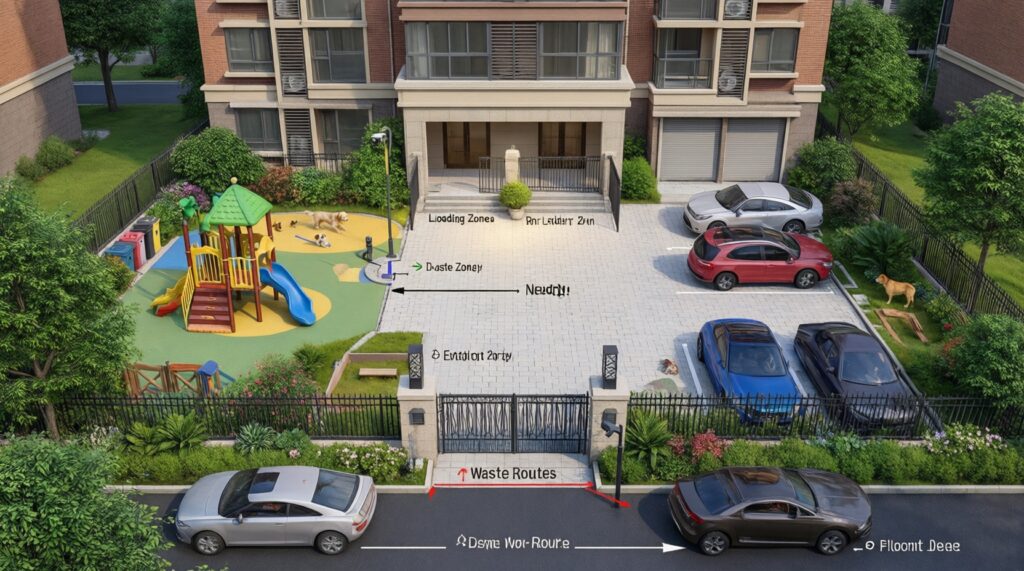 Экология и благоустройство: парки, дворы, контейнерные площадки, раздельный сбор - иллюстрация