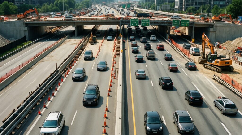 Главные дорожные ремонты сезона: где перекроют движение и как объехать - иллюстрация